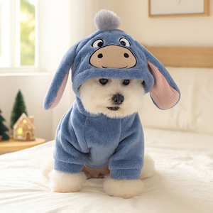 Abbigliamento Invernale in Pile di Poliestere per Cani e Gatti - <span class=keywords><strong>Costume</strong></span> Trasformabile Carino e Comodo per Stile Casual Autunno/Inverno - Product Image 1