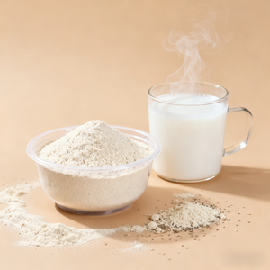 Contoh gratis dari Food Grade Natural Psyllium bubuk sekam 100% serat alami murni untuk menurunkan berat badan - Product Image 1