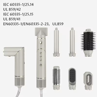 SAVANI Marque 7 en 1 Haute Vitesse BLDC Moteur Négatif Ion Multi-styler LOGO Personnalisable Vente Chaude Cheveux Stylers