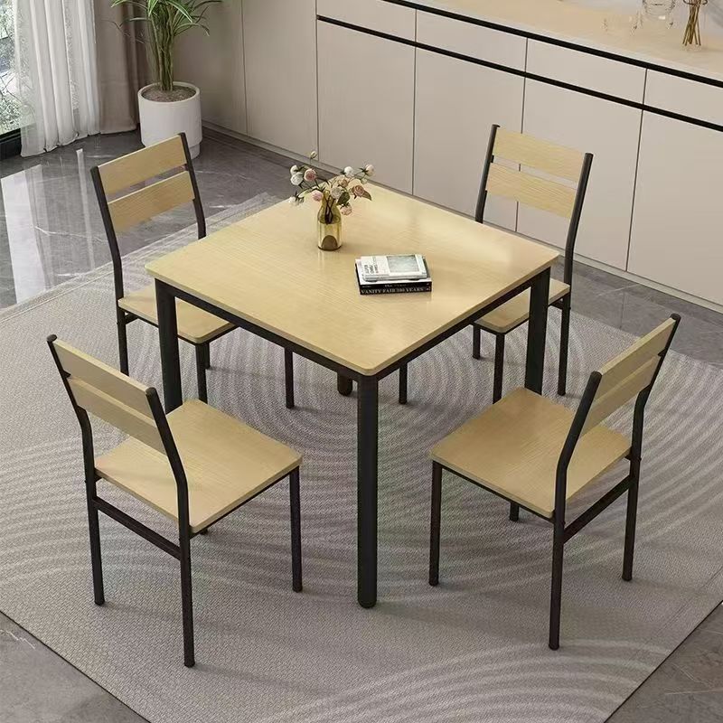 Modern Rectangular Dining Table Chair Set