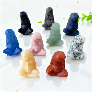 Vente en gros de matériaux mixtes, pierre naturelle de cristal de quartz, sculpture de la <span class=keywords><strong>mère</strong></span> de la terre <span class=keywords><strong>Gaia</strong></span> pour la décoration intérieure - Product Image 1