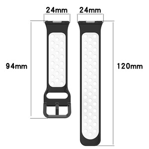 Correas de Dos Colores Compatibles con <span class=keywords><strong>Watch</strong></span> <span class=keywords><strong>Fit</strong></span> 3/<span class=keywords><strong>FIT</strong></span> 4/<span class=keywords><strong>FIT</strong></span> 4PRO, Pantalla AMOLED, Carga Magnética, Compatible con Android - Product Image 4