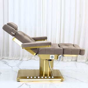 Modern Luxury 3 Motor Electric Adjustable Synthetic Leather Facial Massage Bed For Beauty Salon Spa - Product Image 2
