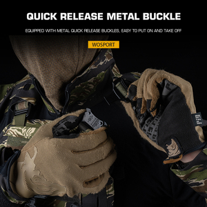 Chaleco Táctico WOSPORT MOLLE V5 de Liberación Rápida con Cinturón Elástico y Triple Portacargadores para Juegos de Airsoft - Product Image 3