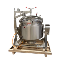 Autocuiseur industriel de grande capacité 500/1000 litres, marmite de cuisson à haute pression en acier inoxydable 200 litres