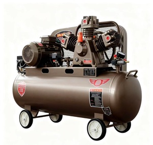 Venta Directa de Fábrica, Compresor de Aire de Pistón de Alta Presión de 8/<span class=keywords><strong>12</strong></span>.5 bar y 3 kW HQ-0.38, Bomba de Aire Potente de 3 Cilindros Accionada por Correa - Product Image 3