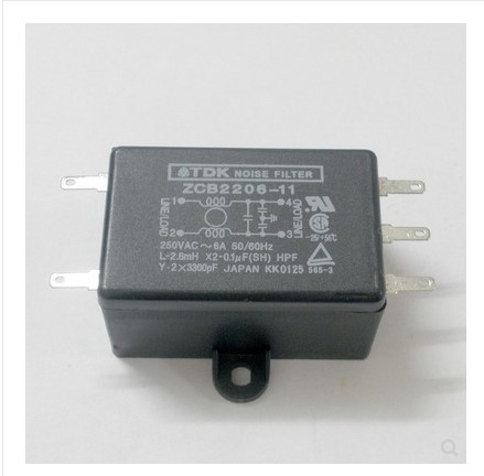 New and Original Noise Filter 250V 6A ZCB2206-11