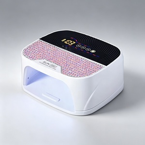 Secador de Uñas con 36 Cristales LED y Diamantes de Imitación, Curado Rápido para Manicura Profesional, 108W, Nueva Lámpara UV Inalámbrica Recargable S90 - Product Image 3