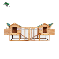Grand poulailler professionnel en bois de sapin chinois Offre Spéciale au design unique personnalisé