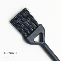 Brosse de nettoyage de clavier portable moderne en plastique de 110 mm avec poignée, pour la vente en gros, produits de nettoyage ménager