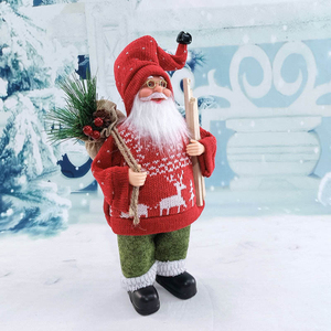 Figura Decorativa de Santa Claus para Navidad, Adorno Navideño para el Hogar, Bar o Fiesta, Regalo - Product Image 3