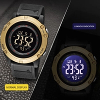 Smael 1902 야외 스포츠 남성용 시계 패션 캐주얼 심플 디지털 방수 손목시계 남성용 Caja Para Reloj Montre De Luxe