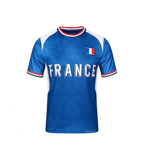 T-shirts de supporters de football Gahumi 2026 Canada Mexique USA, sublimation, t-shirt personnalisé pas cher pour équipe de football, vêtements de football haut de gamme - Product Image 1