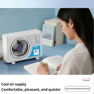 High Icy Humidify Desktop Strong Hanging <b>Standing</b> Dual Use Portable Table <b>Fan</b> Noise Reduction Motor - Product Image 4
