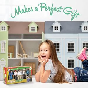 Ensemble de 10 figurines de maison de poupée familiale Offre Spéciale personnalisées <span class=keywords><strong>Pompier</strong></span> Officier de police Médecin-<span class=keywords><strong>Action</strong></span> Figure Pretend Play for Kids - Product Image 5