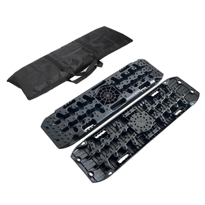 Tablas de Tracción Duraderas Mini de Plástico para Todoterreno SUV, Plegables, para Arena, Lodo, Nieve, Escalones de Rescate para Neumáticos, Juego de 2 Piezas - Product Image 3