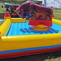 Taureau mécanique gonflable pour sports de combat, équipement de divertissement compétitif pour adultes, idéal pour les activités de plein air