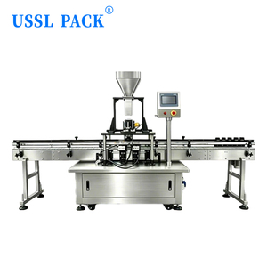 RF-2035 Acier inoxydable pour équipement de remplissage de pots de noix, de graines et de bonbons, <span class=keywords><strong>machine</strong></span> de remplissage automatique linéaire de granulés avec pesage pour bouteilles - Product Image 2