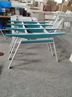 Pieds de table en acier durables et modernes, cadre de table pour poste de travail de bureau, bureau de formation