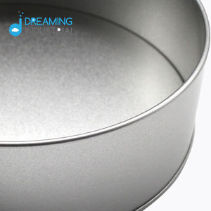 Sublimation Tin Box Cercle Métal Sublimation Blanc Cadeau Étain Forme Ronde - Product Image 4