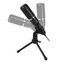 Microphone USB professionnel à condensateur pour PC, ordinateur portable, studio d'enregistrement, chant, jeux, streaming