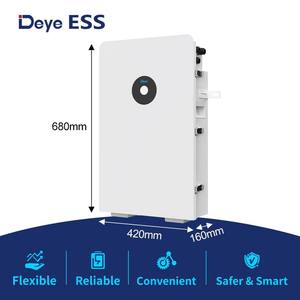 สำหรับ RW-L5.1 100AH แบตเตอรี่ลิเธียม LifePO4 แบบแยกส่วน 5kWh 51.2V ระบบกักเก็บพลังงานแสงอาทิตย์ติดผนังสำหรับบ้าน รองรับการสื่อสารแบบ CAN และระบบสำรองไฟ (UPS) - Product Image 5