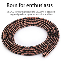 Cable de Alta Fidelidad para Altavoces, 24 Hilos OCC, para Sistemas de Audio y Cine en Casa, Ideal para Proyectos DIY