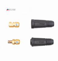 Pièces détachées de torche de soudage TIG personnalisées par le fabricant, câble en cuivre 35-50, fiche essentielle pour les fournitures de soudage et de brasage