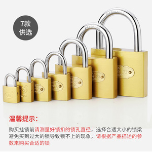 Candado de Seguridad Chengli, Cuerpo Rectangular de Hierro, Bloqueo de Una Sola Palanca, Antirrobo, Uso Doméstico - Product Image 3