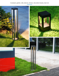 Postes de Lámparas para Exteriores con un Proceso de Galvanización que les Brinda un Brillo Duradero - Product Image 5