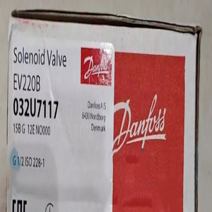 Vanne solénoïde pilotée normalement ouverte Danfoss 032U7117 EV220B - Product Image 1