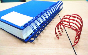 Двойная петля и двойная кольцевая проволока для офисных и школьных принадлежностей прочная книжная подкладка и организация - Product Image 2