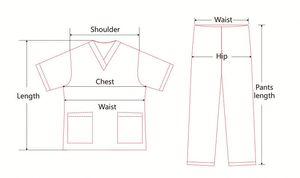 Conjuntos de Uniformes Médicos Antiarrugas de Tela Suave Premium Lavables para Mujer, Uniformes de Enfermería para Hospital - Product Image 6