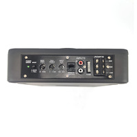 Subwoofer Actif de Voiture Sous Siège avec Amplificateur Intégré, Max 1500W, Haut-parleur Woofer Plat 8 Pouces, Basses Puissantes
