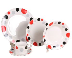 Juego de Platos de Cerámica de Alta Calidad al por Mayor, 16 Piezas, Vajilla para Cena, Mejor <span class=keywords><strong>Precio</strong></span>, Fabricante de Porcelana - Product Image 1