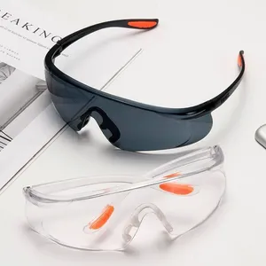 Kacamata pelindung keselamatan kerja, filter Surya anti kabut anti gores busa dapat dilepas untuk industri