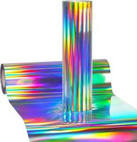 Livraison gratuite, feuille de papier holographique en aluminium de couleur or et argent métallique pour l'emballage, le scrapbooking, les travaux manuels en papier