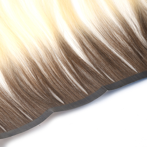 Extensions de cheveux chinois de qualité supérieure, grade premium, en tissage adhésif, cheveux humains vierges Remy, 80 cm, lisses, durables, sans nœuds, usine OEM - Product Image 2