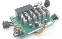 Contrôleur de vitesse pour moteur à courant continu ; Interrupteur de régulation de vitesse (12V/24V/36V/48V) ; Fonctionnement marche avant/arrière ; Compteur de vitesse numérique.