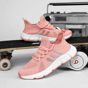 Zapatos deportivos de moda para parejas, zapatos deportivos transpirables de tejido ligero para hombre, zapatos para correr de verano estilo Popcorn - Product Image 4