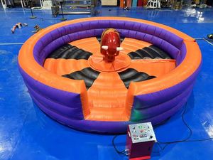 Thrilling Commercial Grade Heavy-Duty PVC <b>Inflatable</b> Mechanical Bull Riding Arena Safe Exciting Coin Operated Rodeo <b>Game</b> for - Product Image 4