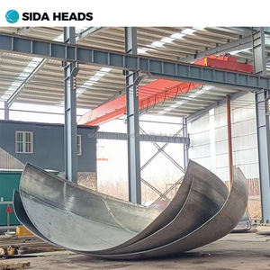 SIDA大型皿シールヘッド楕円形タンク鍛造溶接14mm 30mmパイプ継手ステンレススチール - Product Image 5