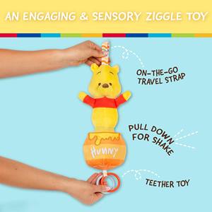 Pour Disney bébé <span class=keywords><strong>Winnie</strong></span> ourson pot de miel Pulldown <span class=keywords><strong>jouet</strong></span> mignon enfants multi activité sensorielle tirer anneaux Jiggle Go Fun Technique lavée - Product Image 5