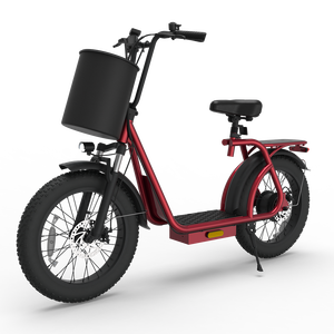 Scooter Eléctrico X20 Rojo de 20 Pulgadas, Bicicleta de Reparto de Alimentos de Largo Alcance, Plegable, de Alta Velocidad, X20 X20 X20 S - Product Image 1