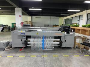 2025 nuova stampante digitale ibrida UV automatica da 180cm con Ricoh Gen5 Gen6 testina di stampa OEM onice programma di fabbrica inchiostro UV - Product Image 6