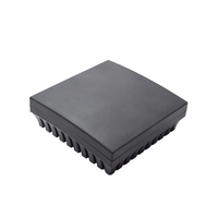 Boîtier de commande ABS personnalisable LK-S04 80x80x27mm, coque en plastique poli, IP54, terminal d'alimentation pour surveillance de sécurité