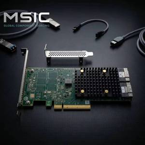 อะแดปเตอร์จัดเก็บข้อมูล Broadcom LSI 05-50134-00 PCIe 4.0 X8 HBA 9500-16i แบบสามโหมด - Product Image 1
