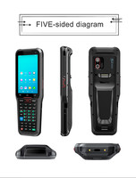 Android 13 Industrial Data Collector Terminal Handheld Barcode Scanner NFC Reader