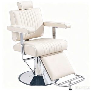 Sillón de Peluquería Hidráulico Comercial, Giratorio, con Altura Ajustable - Product Image 6