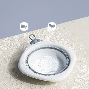 Bassin de lavage rond design de dessin animé en gros bassin de bébé pliant portable <span class=keywords><strong>pour</strong></span> la <span class=keywords><strong>douche</strong></span> du nouveau-né - Product Image 6